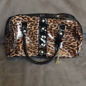 NWOT Claire's leopard spot purse